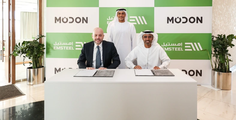 UAE's EMSTEEL Group and Modon Collaborate on Green Steel for Decarbonisation