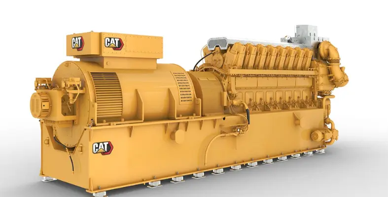 The Cat CG260-16 generator set.
