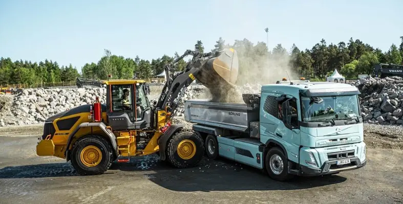 Wheel loader from Volvo CE. 
