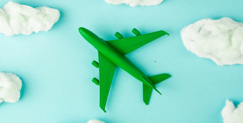 An_aircraft_with_a_blue_background