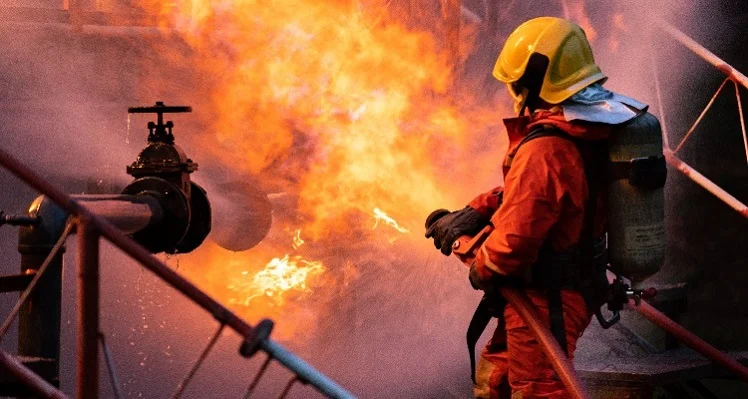 The integrated digital platform is designed to enhance the speed and effectiveness of national response efforts.  firefighter_extinguishing_fire