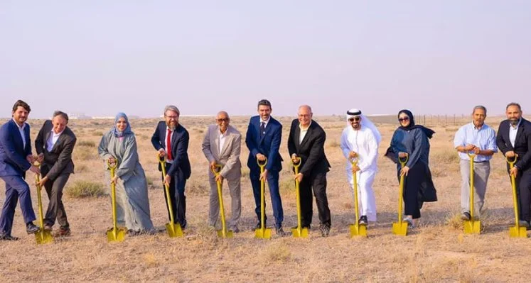 Ground breaking ceremony for solar PV plant in Sharjah