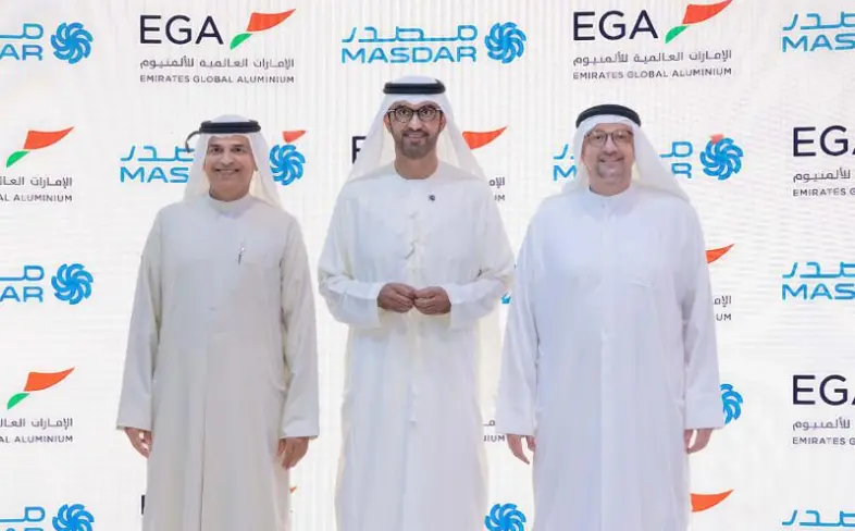 EGA and Masdar leadership. 