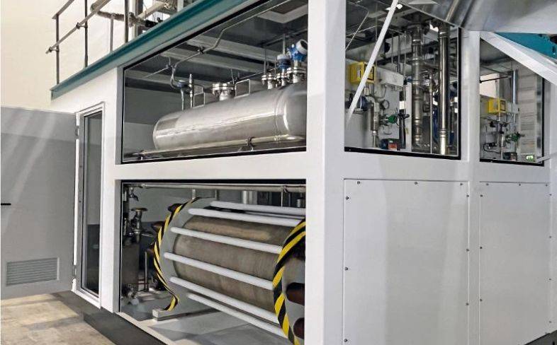 The systems deliver high gas quality and a system pressure of up to 30 bars as standard. 
