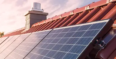 Solar panels. 