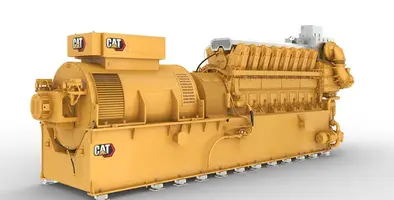 The Cat CG260-16 generator set.