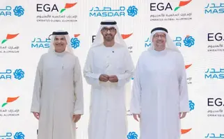 EGA and Masdar leadership. 