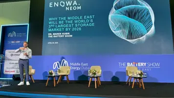 Dr. Marek Kubik, director of BESS at Enowa.Neom