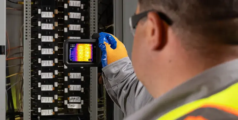 a_man_holding_a_camera