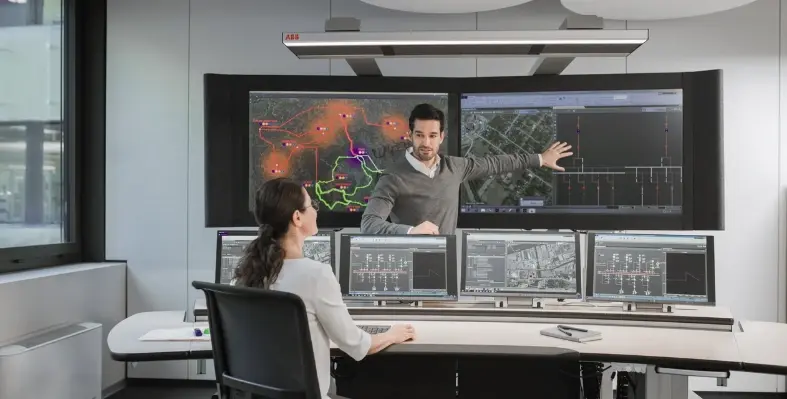 a_man_and_a_woman_examining_software