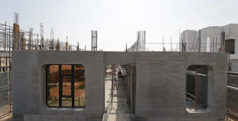 The villa has an overall built-up area of 300 sqm. 