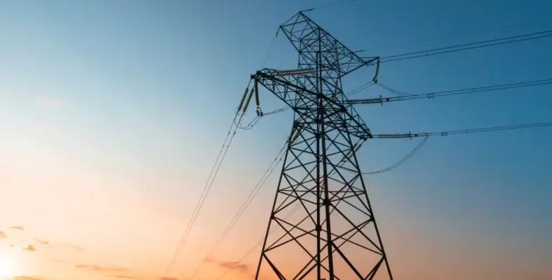 A tower representing energy industry