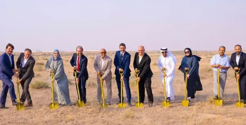 Ground breaking ceremony for solar PV plant in Sharjah