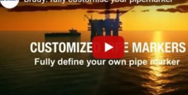 Pipemarking Video screen