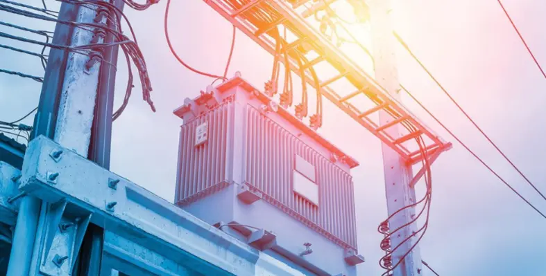 Picture of a transformer. 